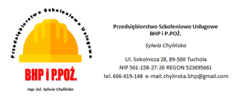 Platforma edukacyjna BHP - PSU BHP i P.POŻ
